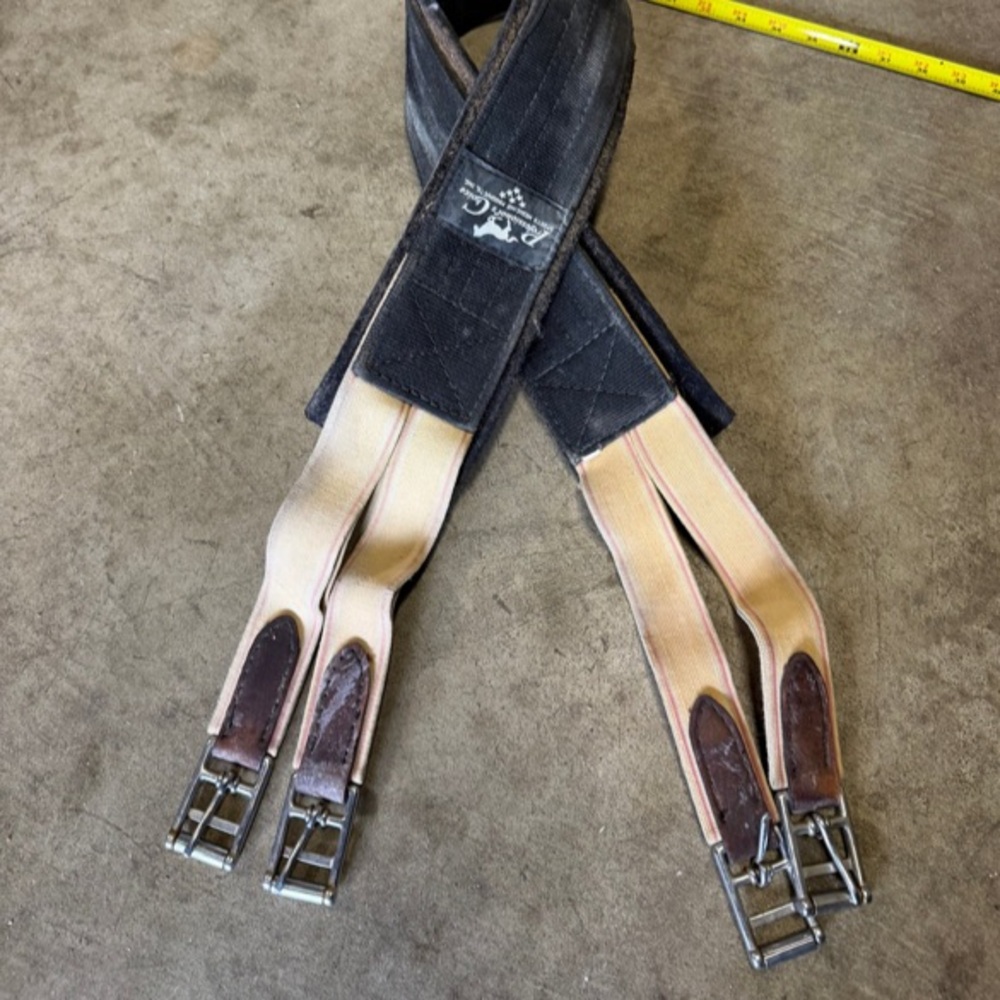 52” professional choice black girth